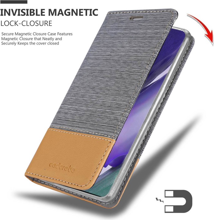 Actual product image Cadorabo Case Jeans Book (Samsung Galaxy Note 20 Ultra)