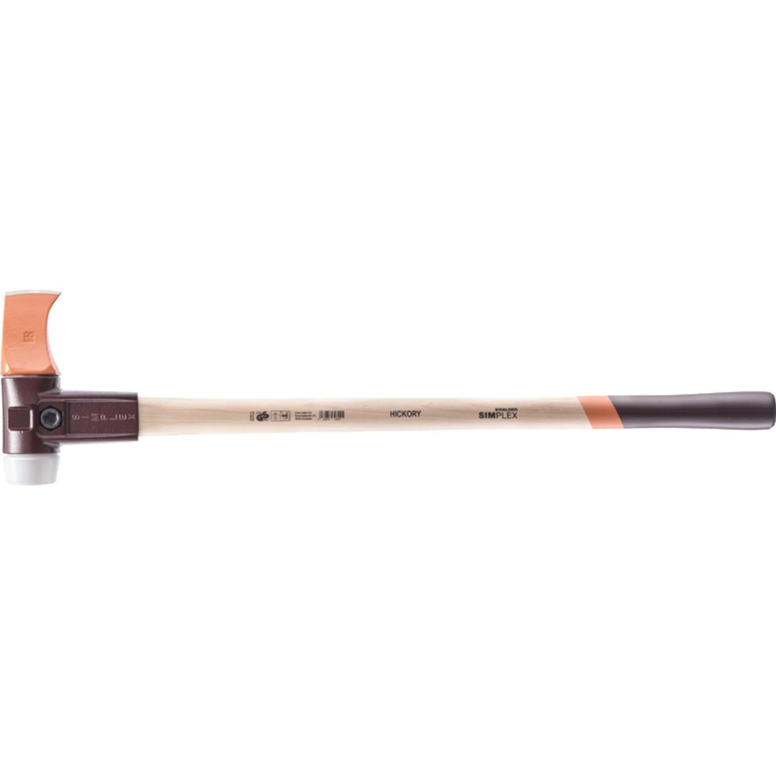 Thumbnail - Halder, Hammer, Spalthammer Superplastik Simplex Ø 60 mm, Hickorystiel & Temperguss Gehäuse (4100 g)