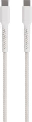 Immagine prodotto Vivanco Cavo USB-C Longlife, nylon, spina USB-C <> spina USB-C, max. 60W, bianco, 0,50m (0.50 m, USB 3.0)