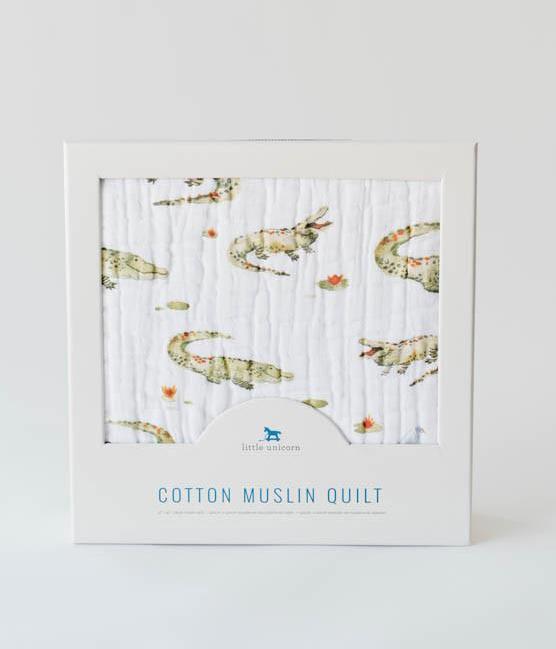 Immagine prodotto little unicorn Trapunta in mussola di cotone (120 x 120 cm)