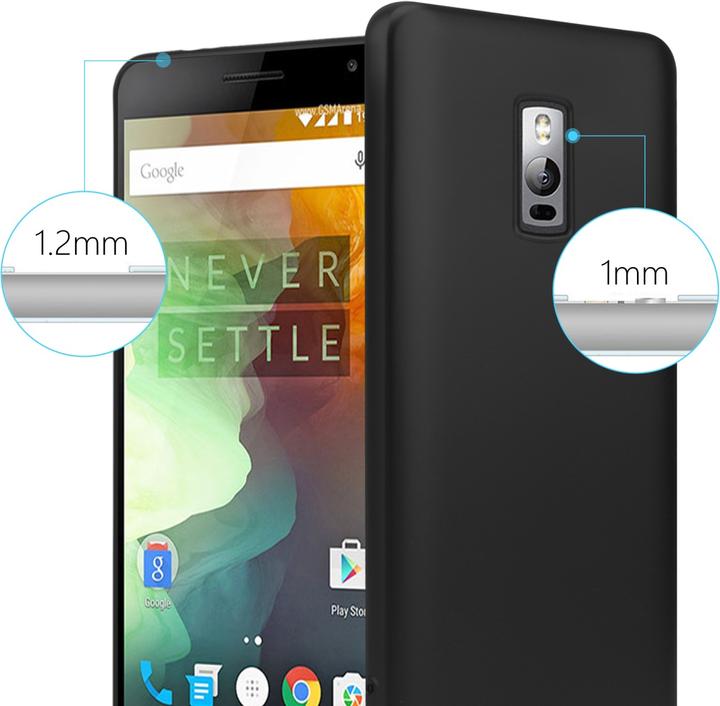 Produktbild Cadorabo TPU Matt Metallic Hülle (OnePlus X)