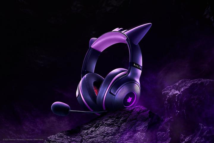 Actual product image Razer Kraken Kitty V2 - Pokémon Gengar Ed. (Cable)