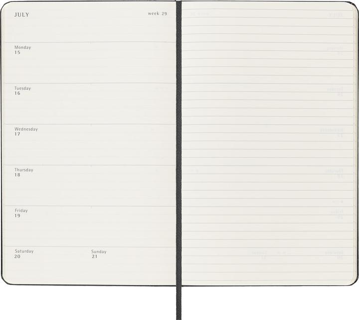 Produktbild Moleskine Schüleragenda (13 x 21 cm, Englisch)