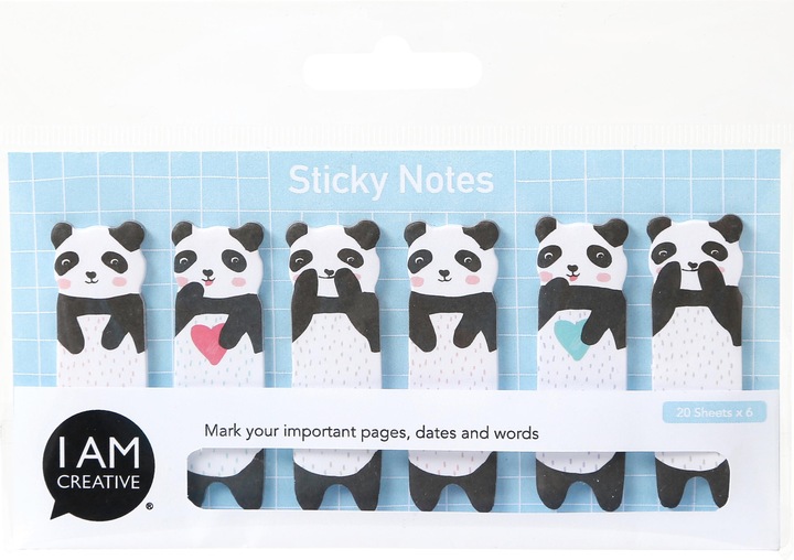 Produktbild I Am Creative Page Marker Panda (2 x 5 cm)