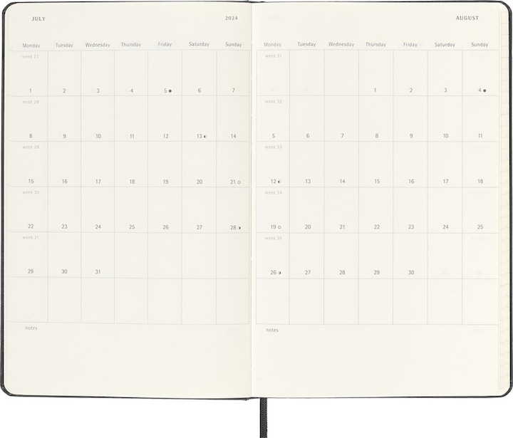 Actual product image Moleskine Pupil Agenda (13 x 21 cm, English)
