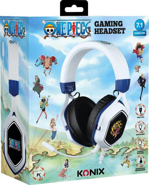 Immagine prodotto Konix Casque hexagon 7.1 - Pezzo unico (Cablato)