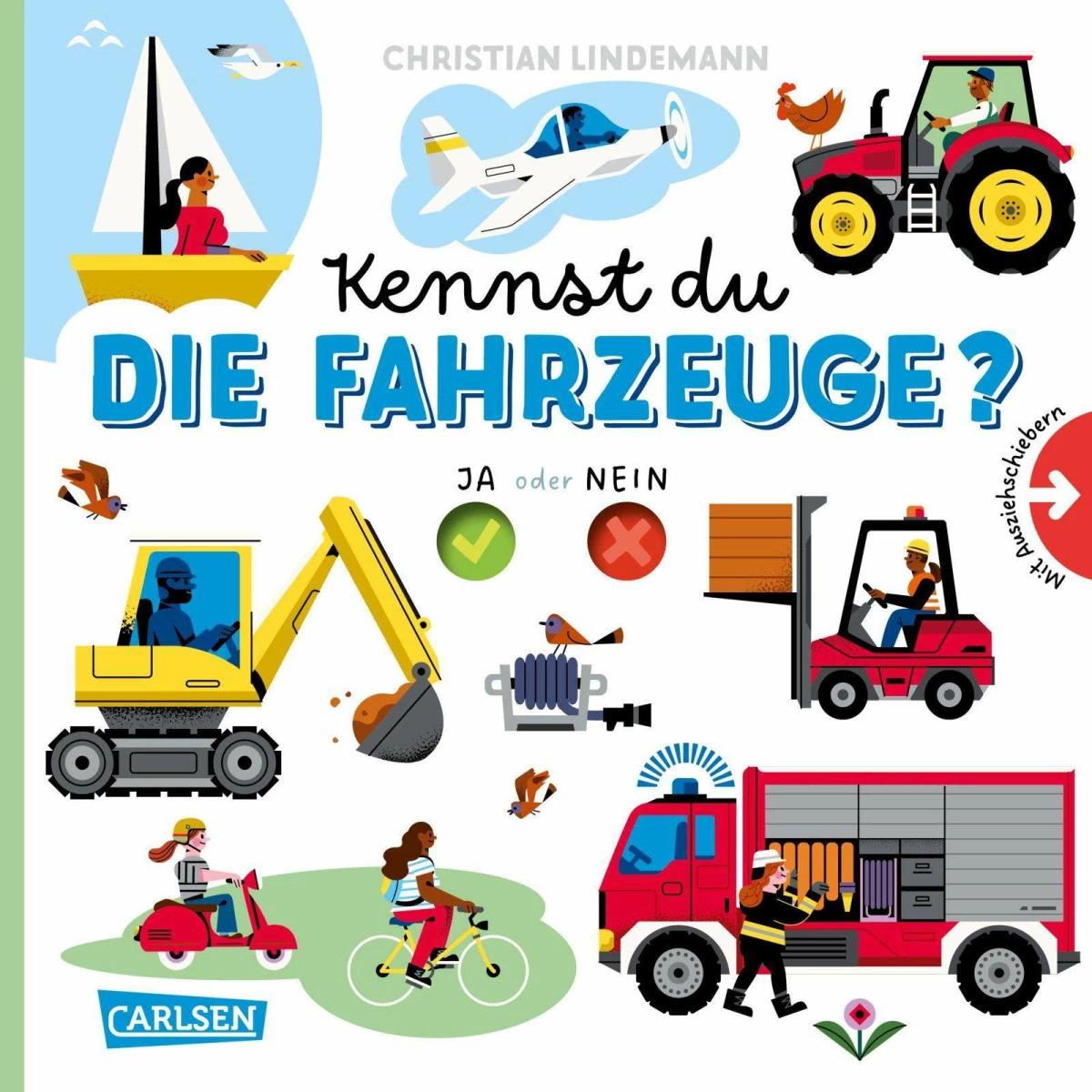 Kennst du die Fahrzeuge?, Kinderbücher von Christian Lindemann