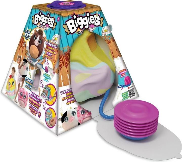 Actual product image Cobi Biggies Pumping Mascot XXL Chicken Yellow