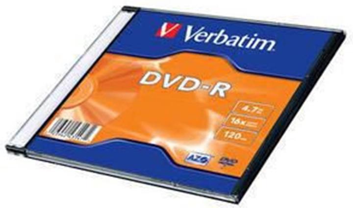 Produktbild Verbatim DVD-R Slim 4.7Gb (1 x)