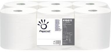 Image du produit Werra Papier Papernet Rouleau d'essuie-mains 416611 1 pli blanc 750p. 6 rl./paquet. (416611) (1 x)