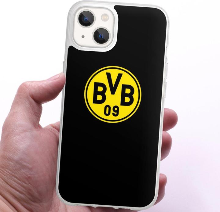 Produktbild DeinDesign Silikon Hülle für Apple iPhone 13 Handyhülle Case Smartphone Schutzhülle BVB Borussia Dortmund (Apple iPhone 13)
