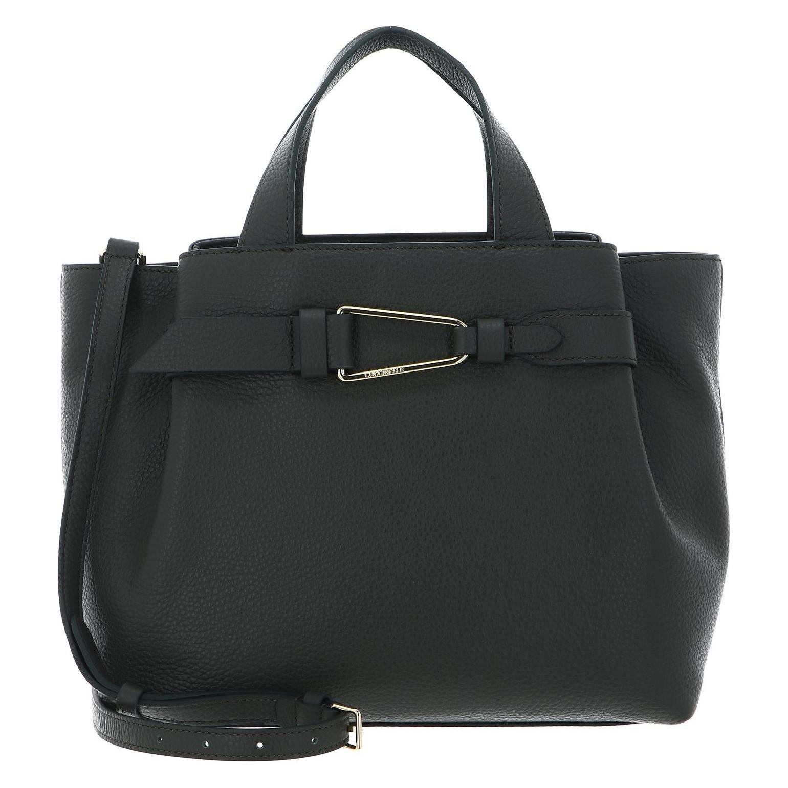 Coccinelle, Damen, Handtasche, Malory Handbag Grained Leather, Grün