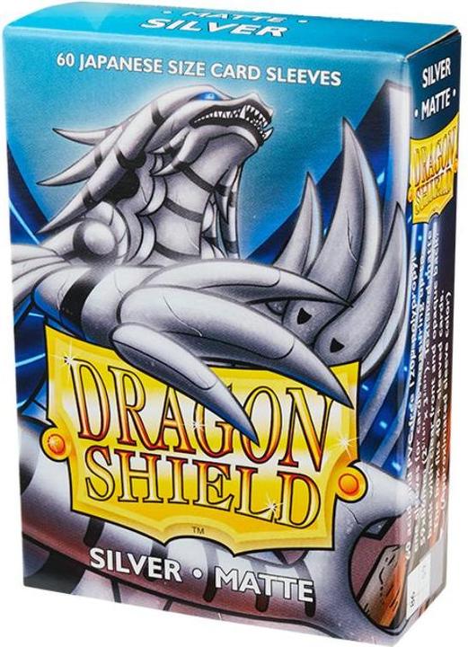 Immagine prodotto Arcane Tinman ART11108 - Opaco - Argento Formato Giapponese(60), Copertina protettiva per carte di credito