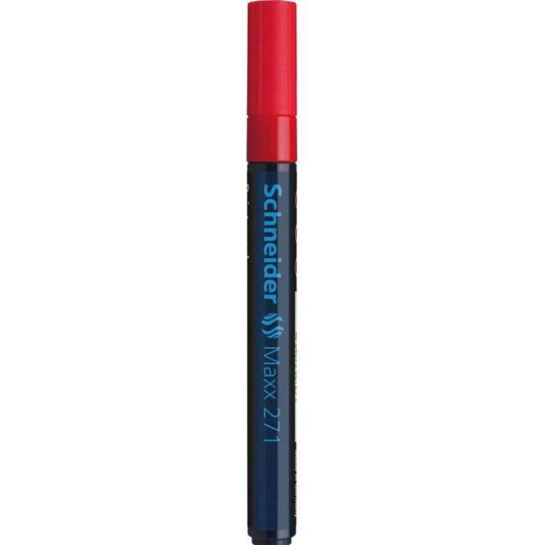 Tajima, Marker, Schneider Maxx 271 Oil Marker, Red (tiefblau-rot, 2 mm, 1 x)