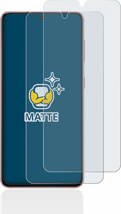 Actual product image BROTECT Anti-glare screen protector matt (2 Piece, Samsung Galaxy S21+)