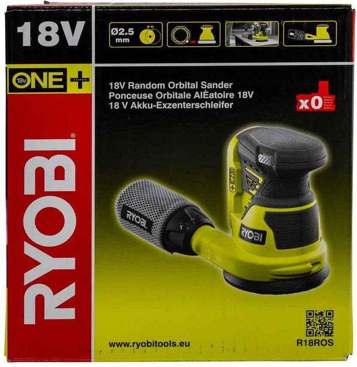 Actual product image Ryobi Orbital sander (Eccentric grinder)
