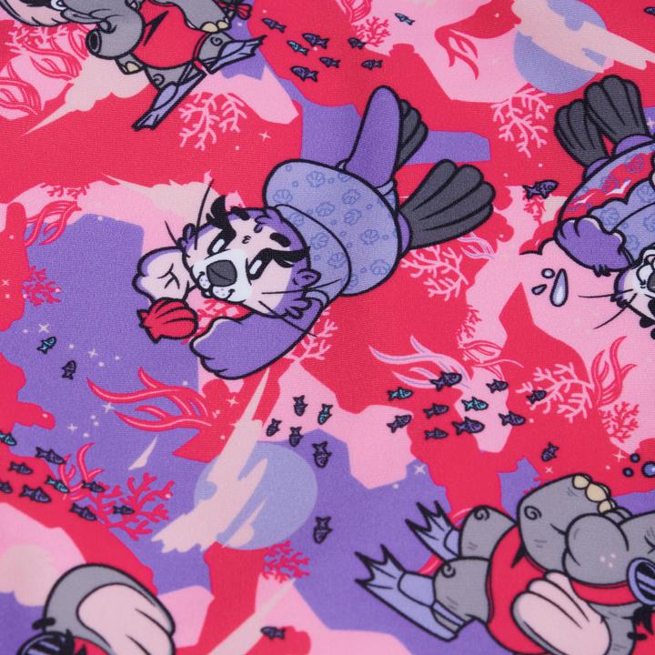 Produktbild Speedo Girls LTS Printed Frill Thins (92)