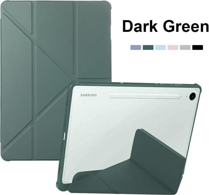 Produktbild No Name Etui Stand Samsung Tab S10+ zielone /green (Samsung Galaxy Tab S10+)