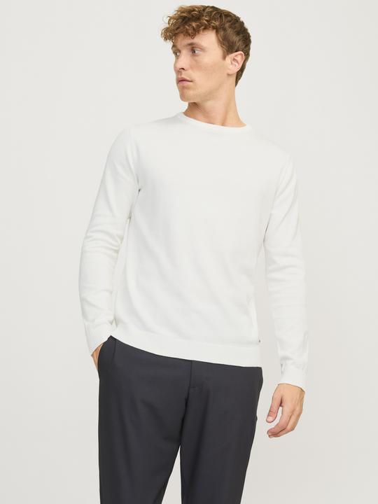 Produktbild Jack & Jones Einfarbig Strickpullover mit Rundhals Strickpullover mit Rundhals (XXL)