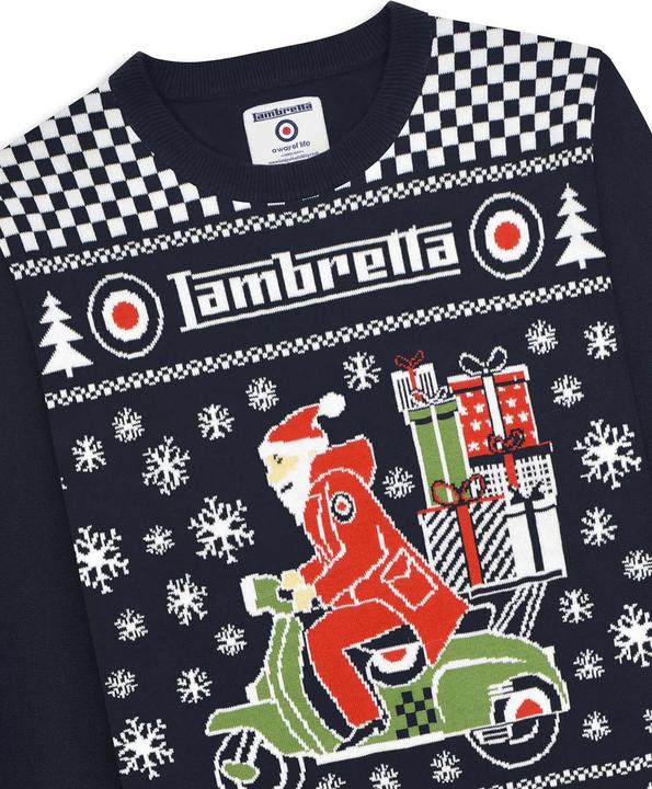 Produktbild Lambretta AW25 Pullover weihnachtliches Design (M)