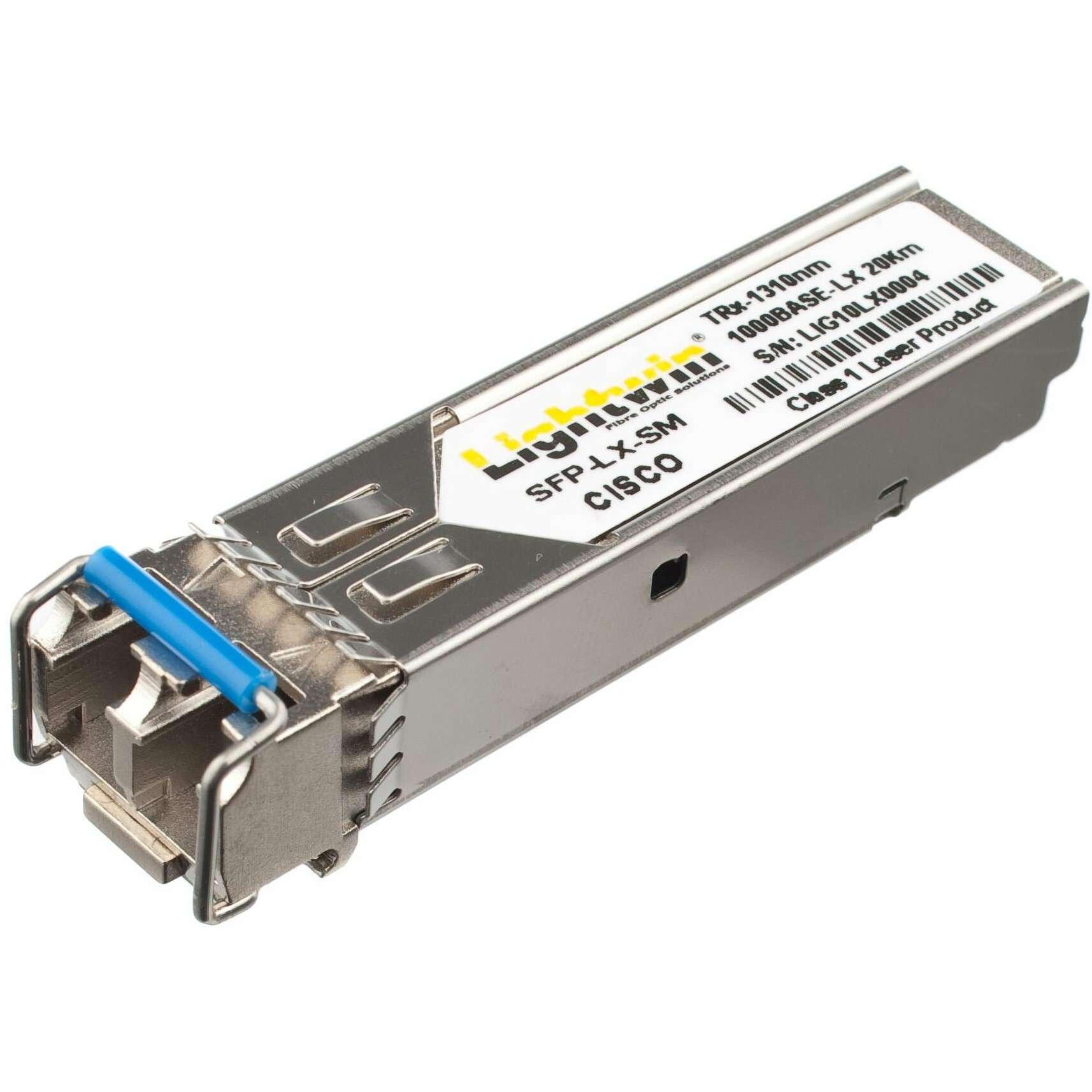 Lightwin Sfp-Lh-Sm, Transceiver, Silber