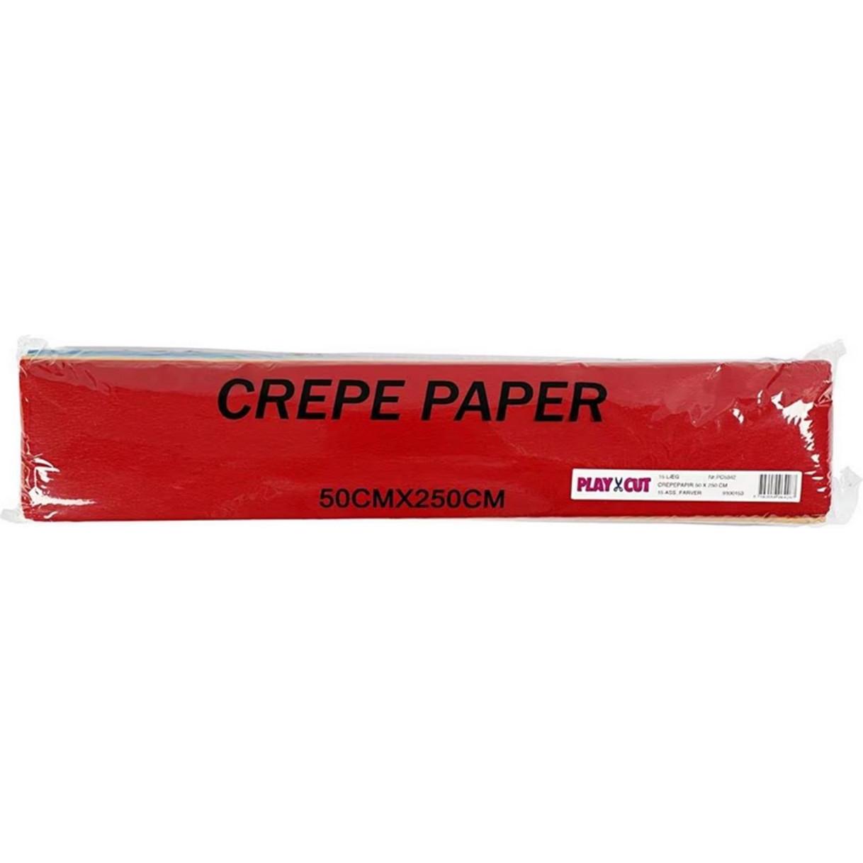 Thumbnail - Creativ Company, Bastelpapier, Crepepapier (15 x)