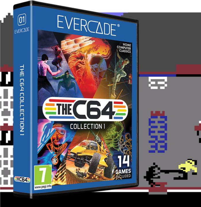 Actual product image Blaze Evercade The C64 Collection 1 Cartridge 1 - Blue Collection (Evercade, EN)