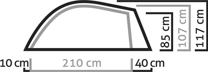 Produktbild Salewa Litetrek III (Kuppelzelt, 2.60 kg, 3 Personen)