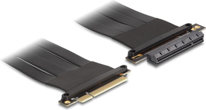 Delock Riser card PCI Express x8 plug to x8 slot with cable 60 cm
