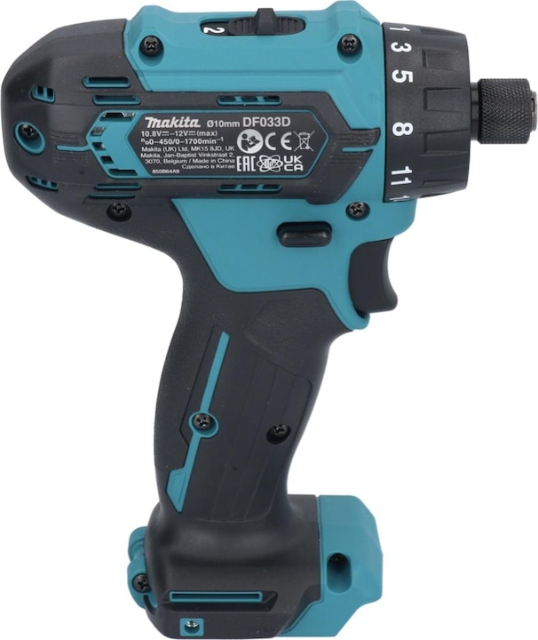 Actual product image Makita DF033DZ (Rechargeable battery operated)