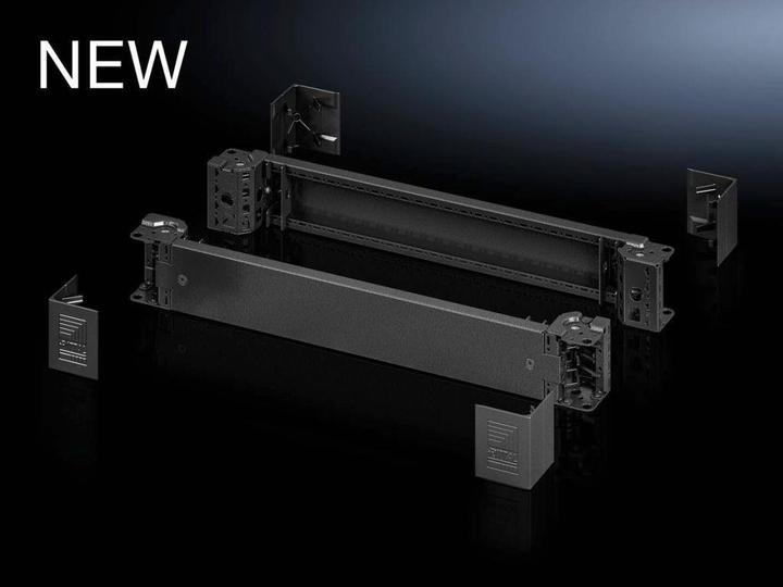 Actual product image Rittal Socket corner piece VX H 100mm for W 1000mm PU 2pcs.