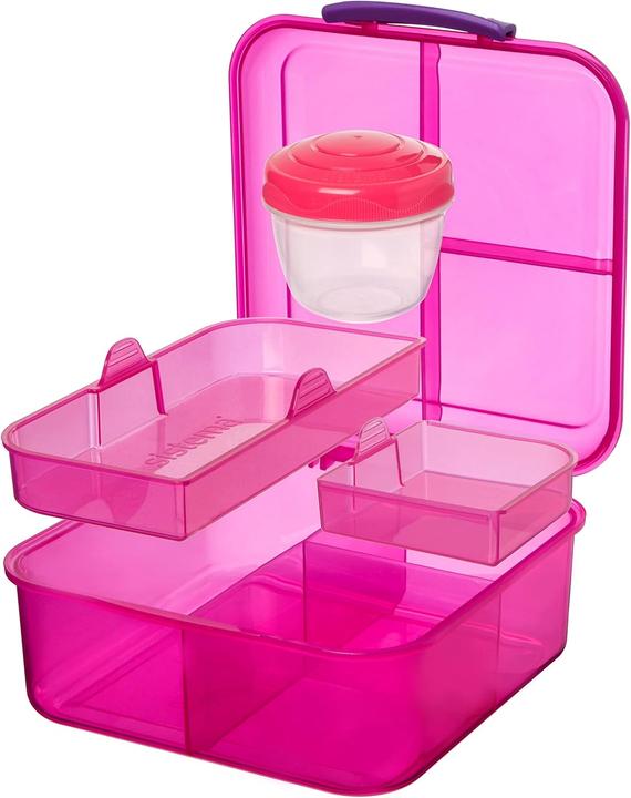 Actual product image Sistema Bento Cube 1.25 litre - Pink