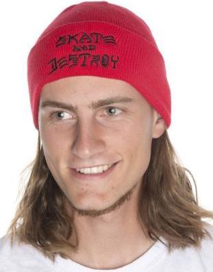 Actual product image Thrasher SAD Embroidered Beanie (One size)