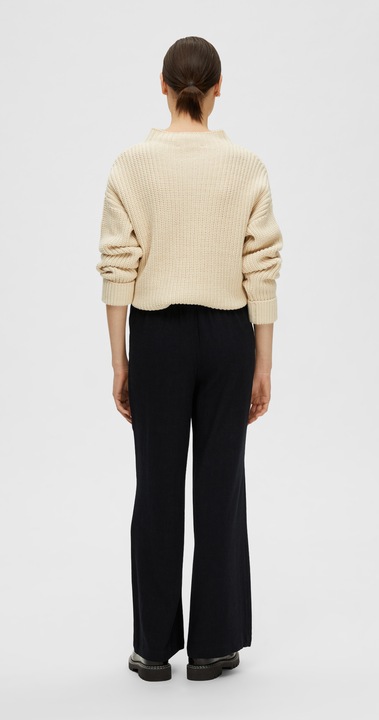 Image du produit Selected Femme Pantalon en lin mélangé (34)