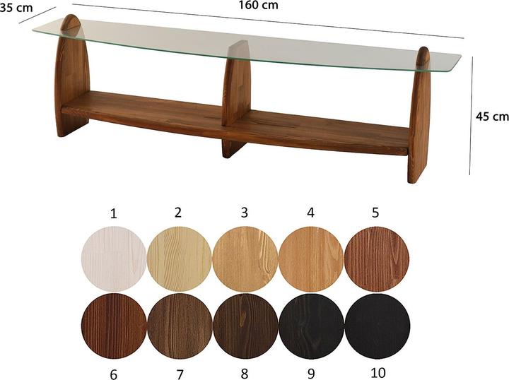 Actual product image Skye Decor Surf (160 x 45 x 35 cm)