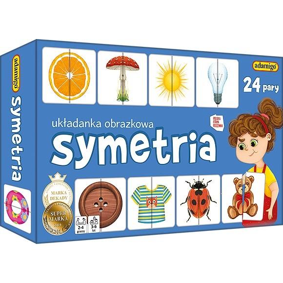 Adamigo Symetria - układanka obrazkowa 07608 (Polnisch)