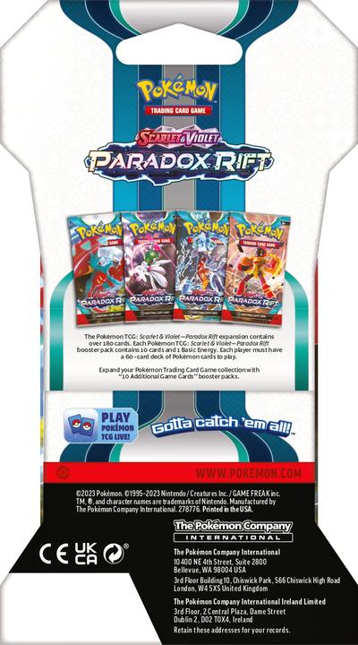Image du produit Pokémon Paradox Rift (Anglais, Pack de boosters)