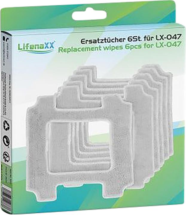Produktbild Technaxx Ersatztücher für Fensterputzroboter, 6 Stück, für CH8356