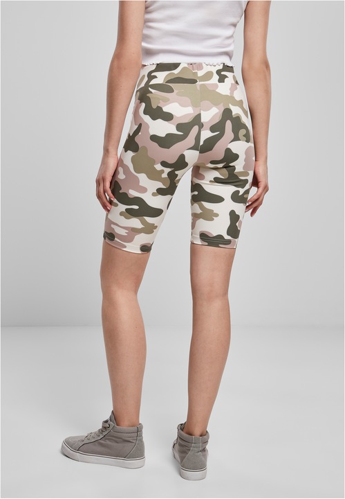 Produktbild Urban Classics Ladies High Waist Camo Tech Cycle Shorts (XXL)
