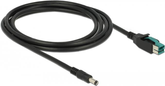 Produktbild Delock 85498 PoweredUSB Kabel Stecker 12 V (2 m)