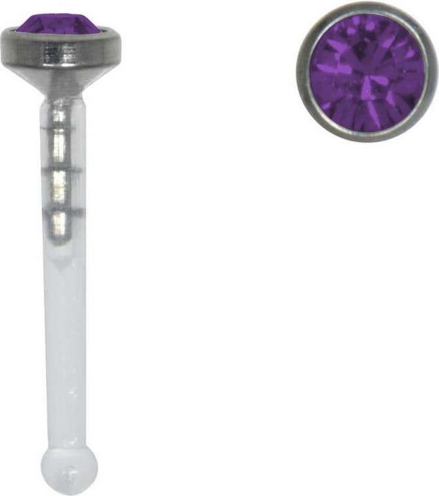 Produktbild Bijouteria Nasenpiercing (Titan, Bioplast, Kristall)