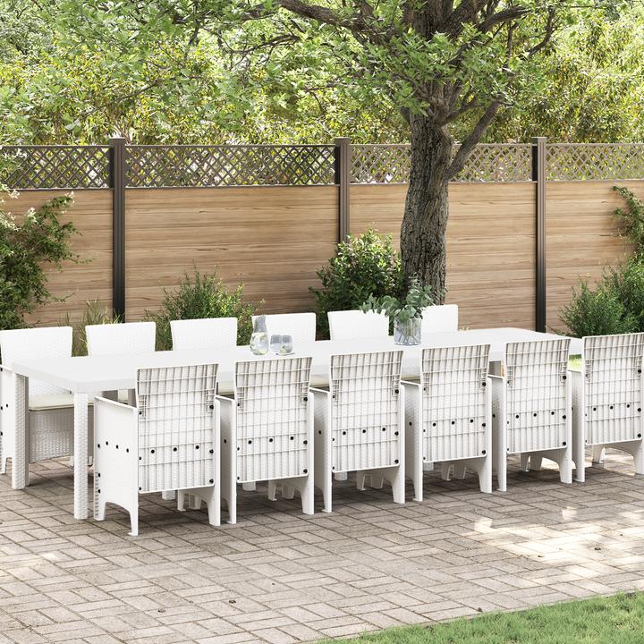 Produktbild vidaXL Gartendining-Set (350 x 100 x 74 cm)