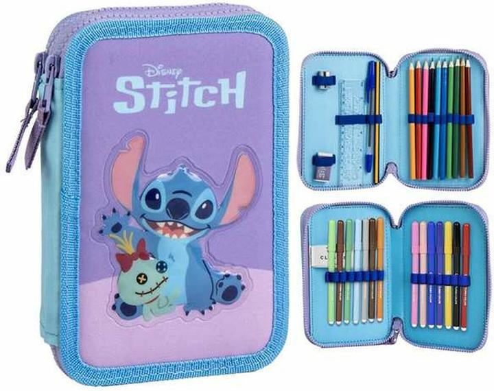 Cerdá Disney Stitch double pencil case