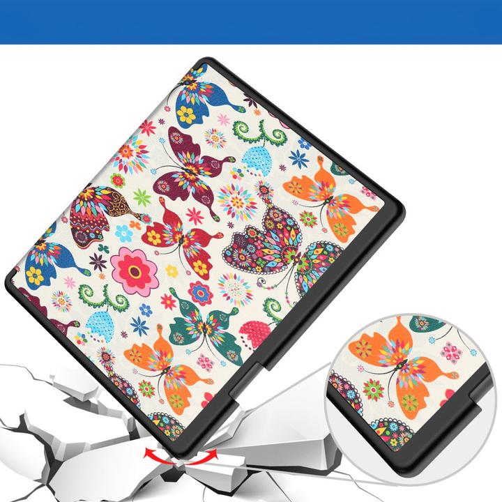 Produktbild Cover-Discount Kindle Scribe - Schutzhülle Etui Schmetterlinge