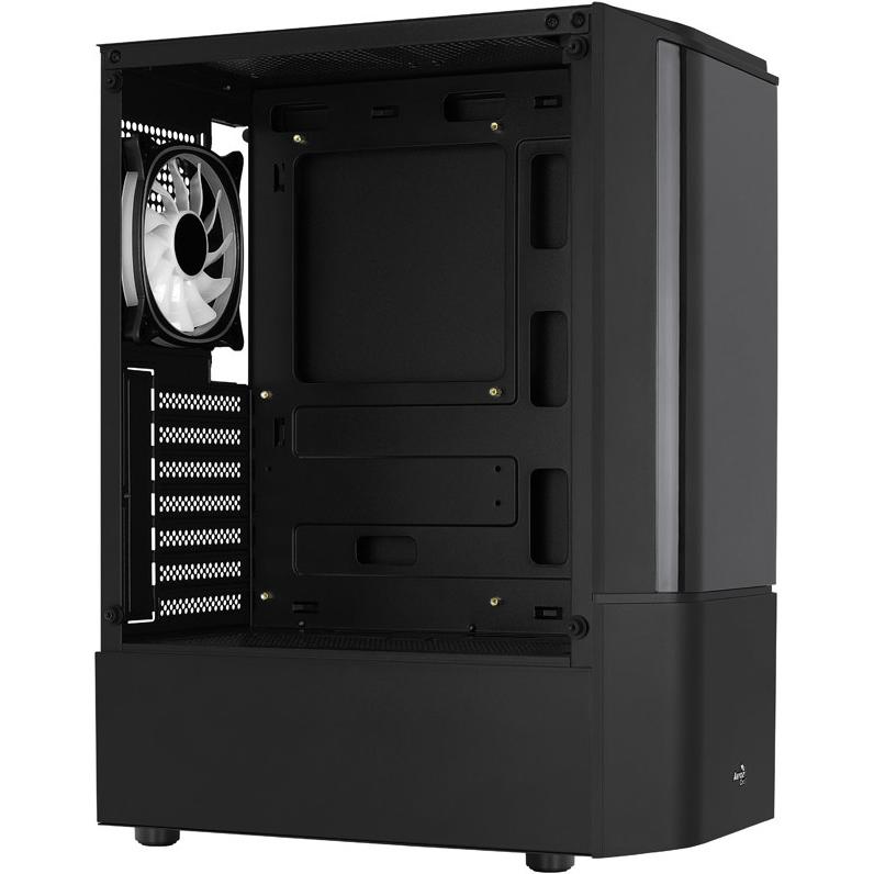 Thumbnail - AeroCool Quantum v2 (ATX, mATX, Mini-ITX), PC Gehäuse, Schwarz