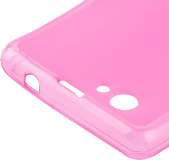 Produktbild König Design Handyhülle Transluzente TPU Tasche für Sony Xperia Z1 mini Pink (Sony Xperia Z1 Compact)