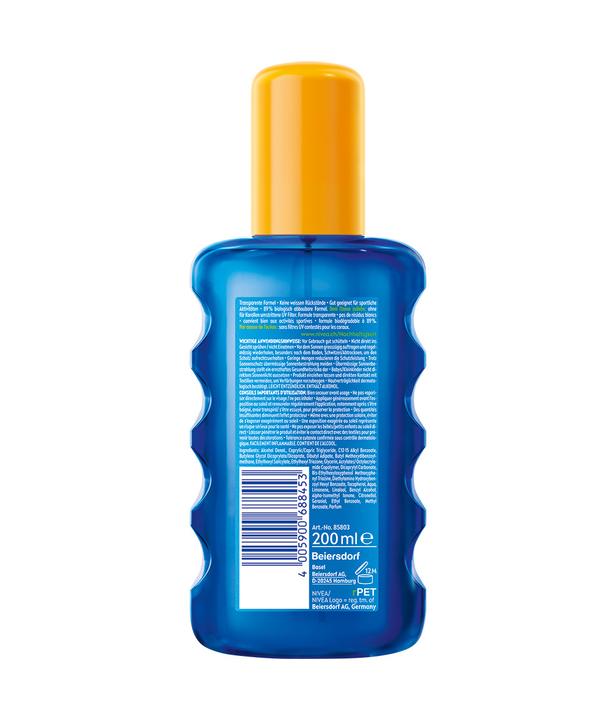 Immagine prodotto NIVEA Protezione solare e tocco secco (Spray solare, SPF 30, 200 ml, 220 g)