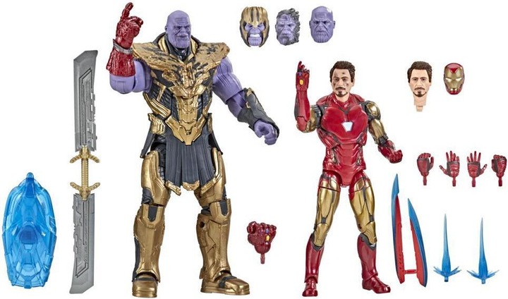 Image du produit Hasbro La Saga de l'Infini : Iron Man & Thanos - Fin de partie
