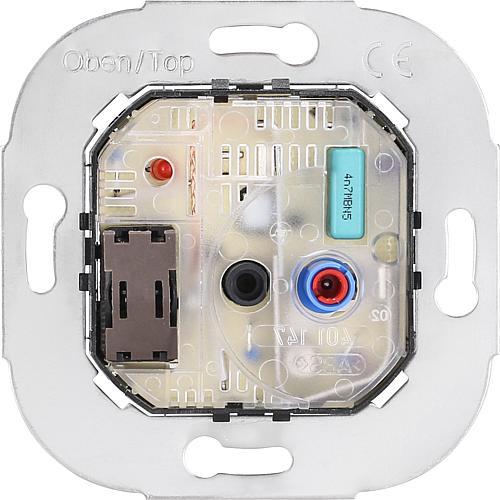 Actual product image EGB UK010815 UP Room temp. controller w.scha. FTR101.062#00 w.protective cap