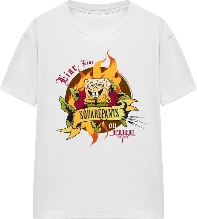 Produktbild Spongebob Squarepants Liar Liar Pants On Fire TShirt (S)